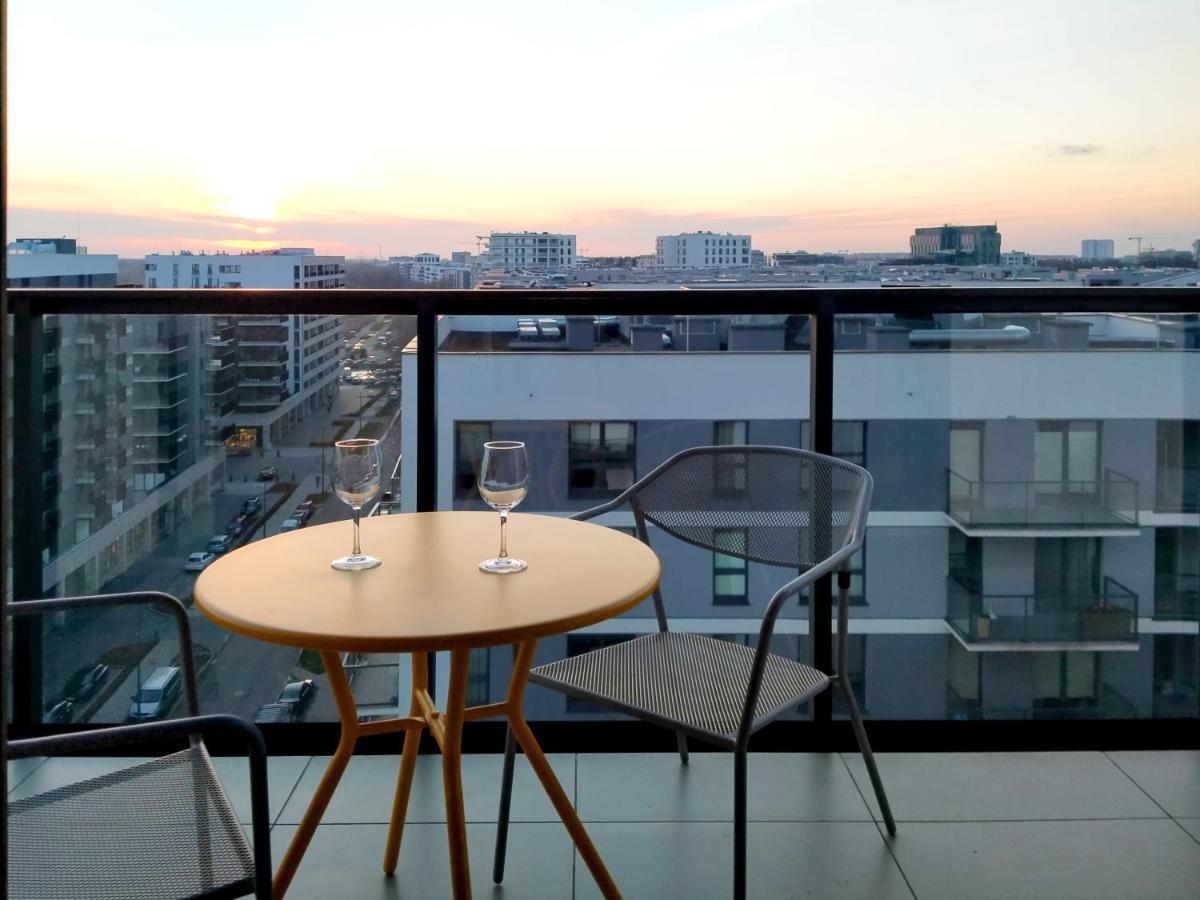 Apartament 9, Z Oddzielna Sypialnia! Varsóvia Exterior foto